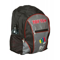 Рюкзак TOP TEN"ITF" 42x30x15cm, черный-серый