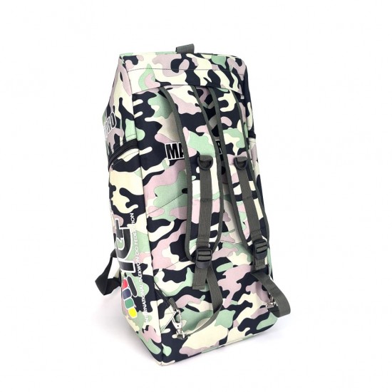 Сумка-рюкзак для Тхэквондо ИТФ MAXPRO M 60x28x27см ITF Камуфляж с большим замком