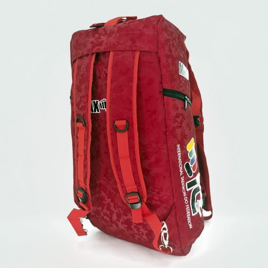 Сумка-рюкзак для Тхэквондо ИТФ MAXPRO VELOUR CAMOUFLAGE M 60x28x27см ITF с большим замком