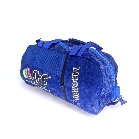 Сумка-рюкзак для Тхэквондо ИТФ MAXPRO VELOUR CAMOUFLAGE M 60x28x27см ITF с большим замком