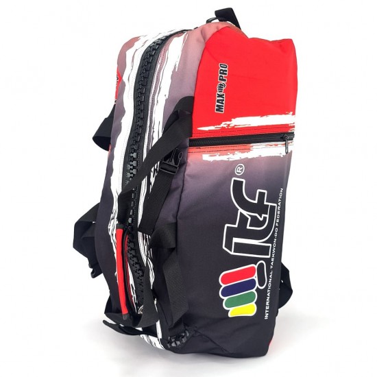 Сумка-рюкзак MAXPRO ITF ГРАДИЕНТ M 60x28x27см с большим замком для Тхэквондо