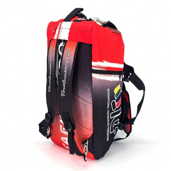 Сумка-рюкзак MAXPRO ITF ГРАДИЕНТ M 60x28x27см с большим замком для Тхэквондо