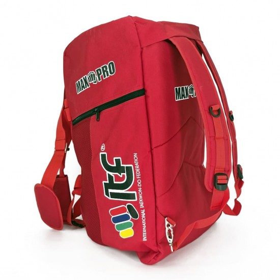 Сумка-рюкзак MAXPRO ITF L 67x36x33см с большим замком для Тхэквондо