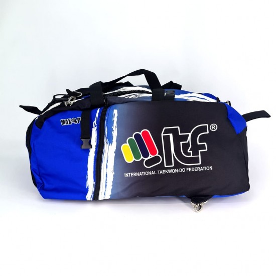 Сумка-рюкзак для Тхэквондо ИТФ MAXPRO L 67x36x33см ITF Градиент с большим замком