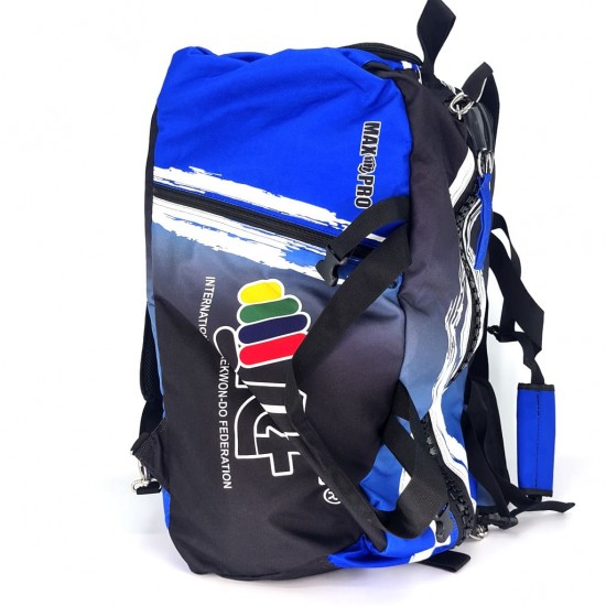 Сумка-рюкзак для Тхэквондо ИТФ MAXPRO L 67x36x33см ITF Градиент с большим замком