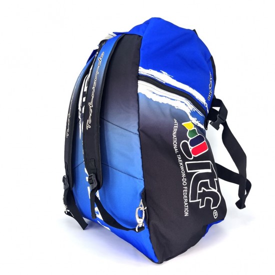 Сумка-рюкзак для Тхэквондо ИТФ MAXPRO L 67x36x33см ITF Градиент с большим замком