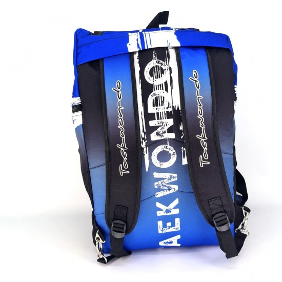 Сумка-рюкзак для Тхэквондо ИТФ MAXPRO L 67x36x33см ITF Градиент с большим замком