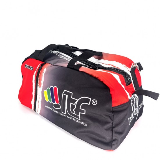 Сумка-рюкзак для Тхэквондо ИТФ MAXPRO L 67x36x33см ITF Градиент с большим замком