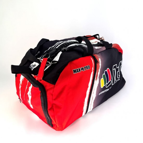 Сумка-рюкзак для Тхэквондо ИТФ MAXPRO L 67x36x33см ITF Градиент с большим замком