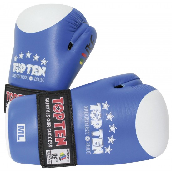 Перчатки TOP TEN "NEW ITF Superfight 3000" Перчатки TOP TEN "NEW ITF Superfight 3000"