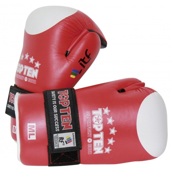 Перчатки TOP TEN "NEW ITF Superfight 3000" Перчатки TOP TEN "NEW ITF Superfight 3000"